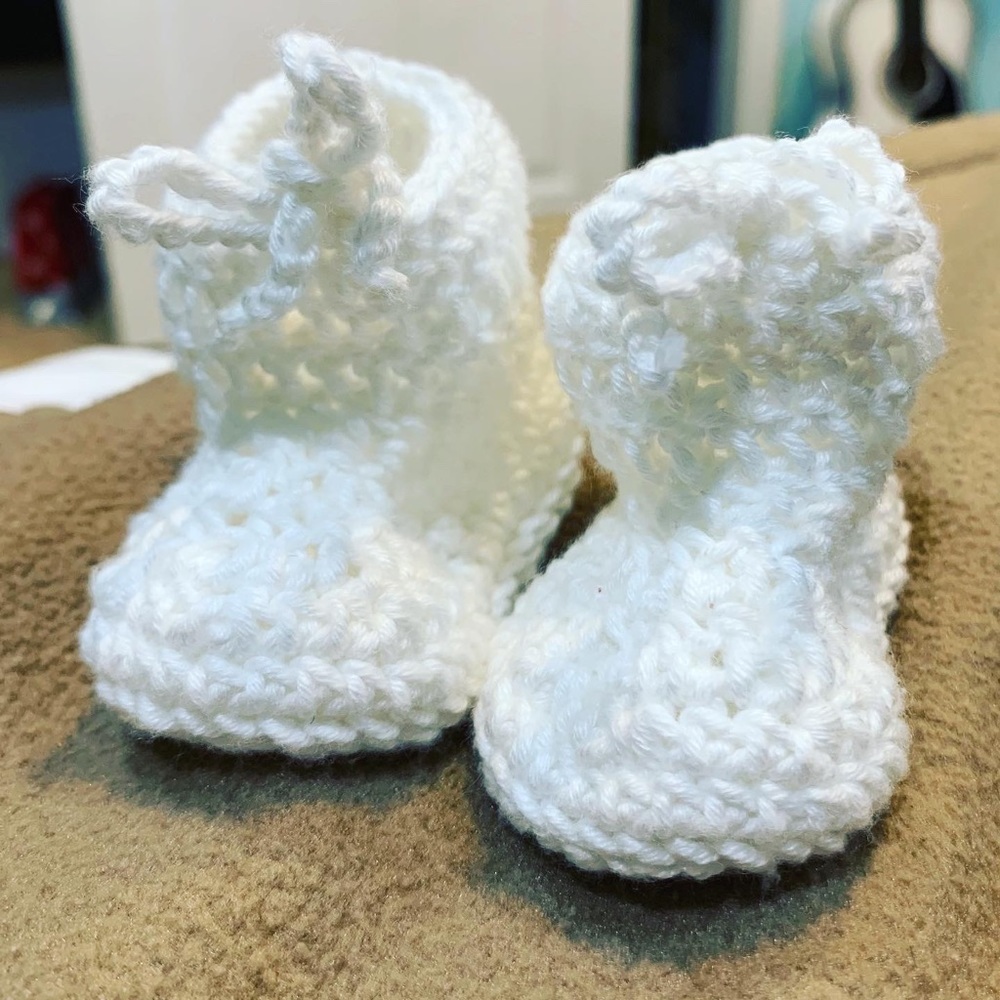 Handmade Baby Booties